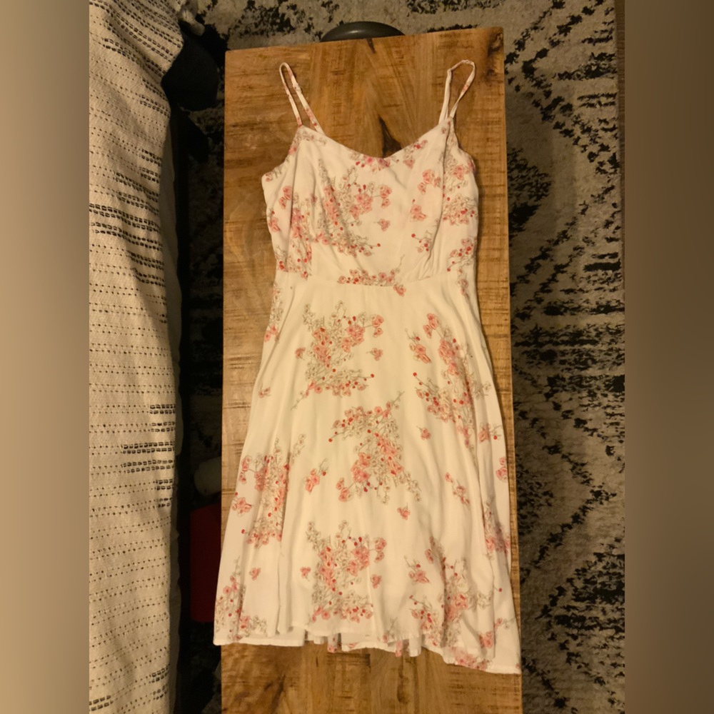 OLD NAVY White Floral Dress